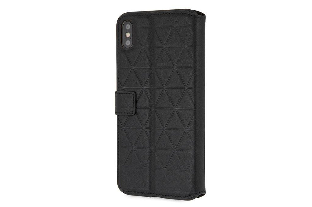 BMW Zwart iPhone Xs Max - Book Case - Stijlvol - Leer - Pashouder-Hoesjes-Ilumina Benelux