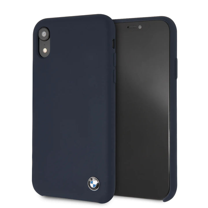 BMW backcover Hoesje Apple iPhone XR - Navy-Hoesjes-Ilumina Benelux