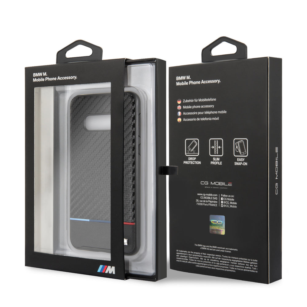 BMW backcover Hoesje Samsung Galaxy S10e - Zwart-Hoesjes-Ilumina Benelux