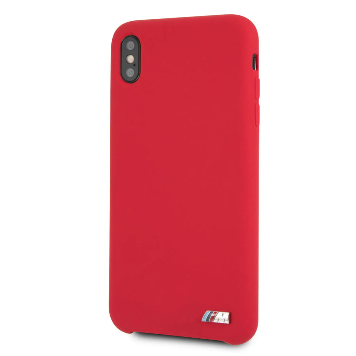 BMW backcover hoesje Logo M Apple iPhone XS Max Rood - Hard Case - TPU-Hoesjes-Ilumina Benelux