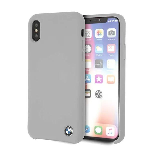 BMW backcover hoesje Silicone Apple iPhone XS Max Grijs - Hard Case - TPU-Hoesjes-Ilumina Benelux