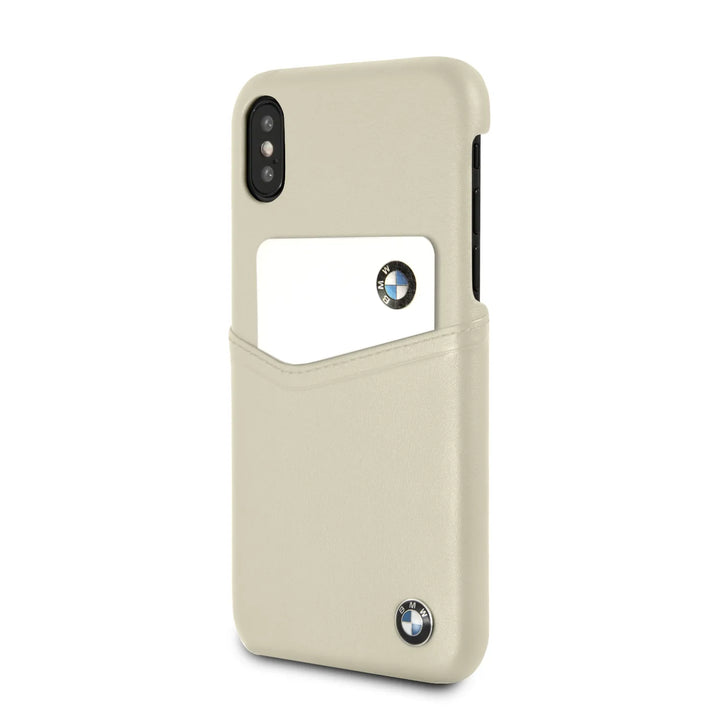 BMW backcover voor Apple iPhone X-Xs - Taupe-Hoesjes-Ilumina Benelux
