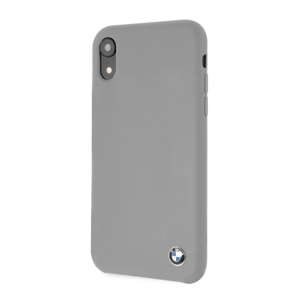 BMW backcover voor Apple iPhone XR - Grijs-Hoesjes-Ilumina Benelux
