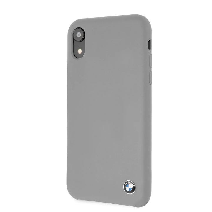 BMW backcover voor Apple iPhone XR - Grijs-Hoesjes-Ilumina Benelux