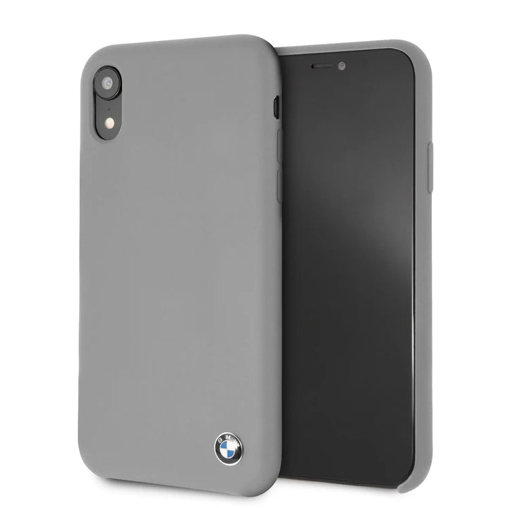 BMW backcover voor Apple iPhone XR - Grijs-Hoesjes-Ilumina Benelux
