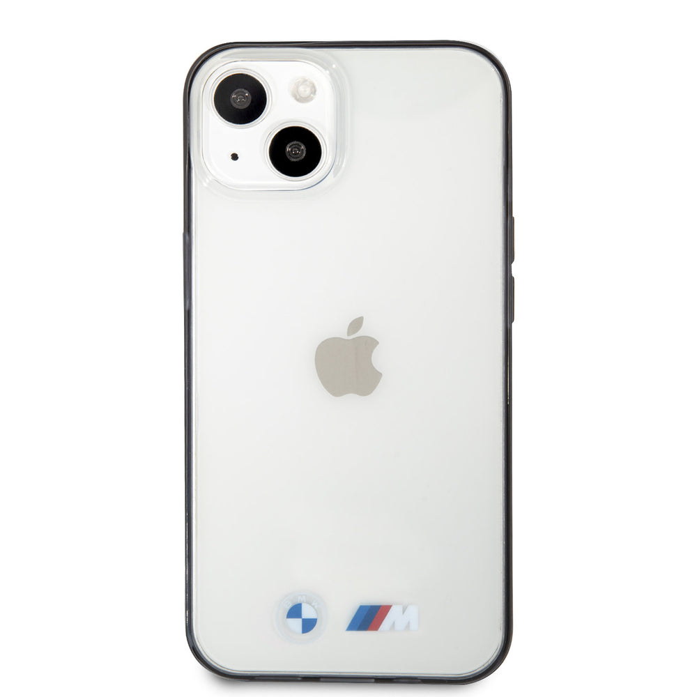 BMW iPhone 13 Mini Hardcase Backcover - Black Edges - Transparant-Hoesjes-Ilumina Benelux