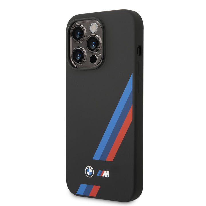 BMW iPhone 14 Pro Back Cover hoesje - Zwart-Hoesjes-Ilumina Benelux