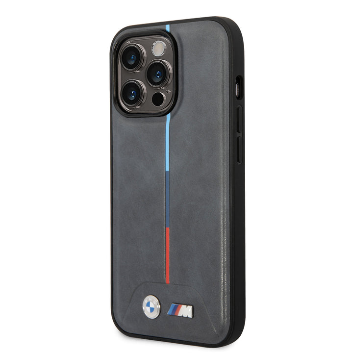 BMW iPhone 14 Pro Backcover hoesje - Tricolor-Hoesjes-Ilumina Benelux