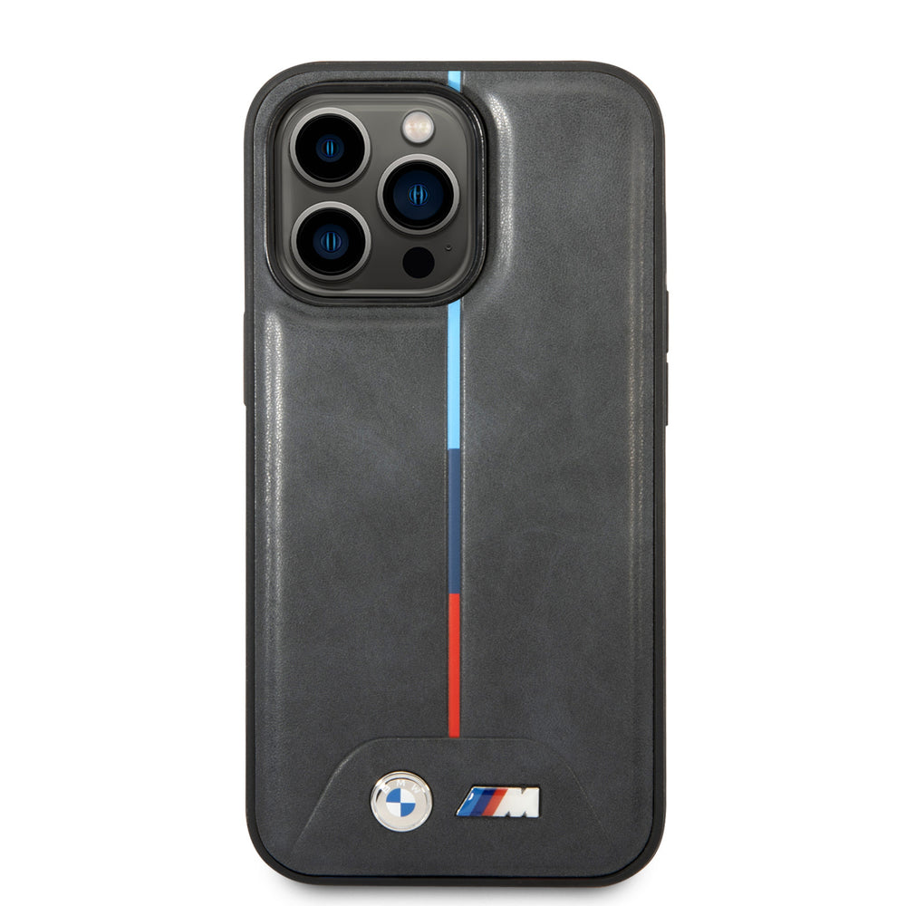 BMW iPhone 14 Pro Backcover hoesje - Tricolor-Hoesjes-Ilumina Benelux