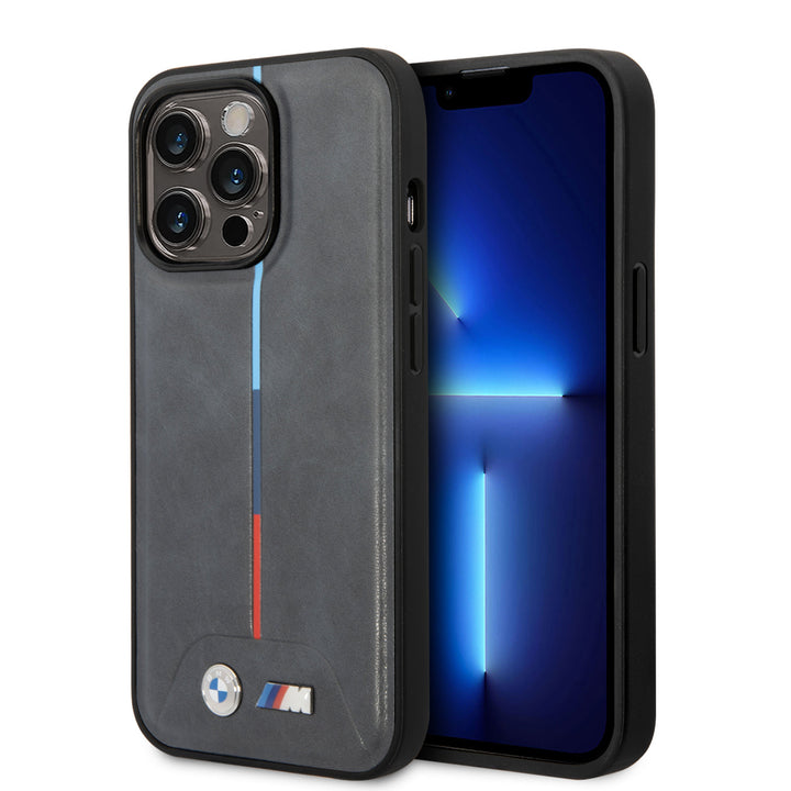 BMW iPhone 14 Pro Backcover hoesje - Tricolor-Hoesjes-Ilumina Benelux