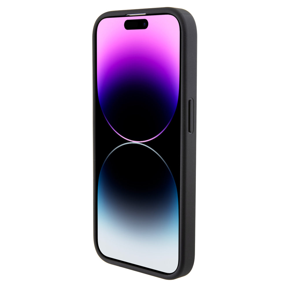 BMW iPhone 15 Pro Backcover hoesje - Blue Dots Pattern - Zwart-Hoesjes-Ilumina Benelux
