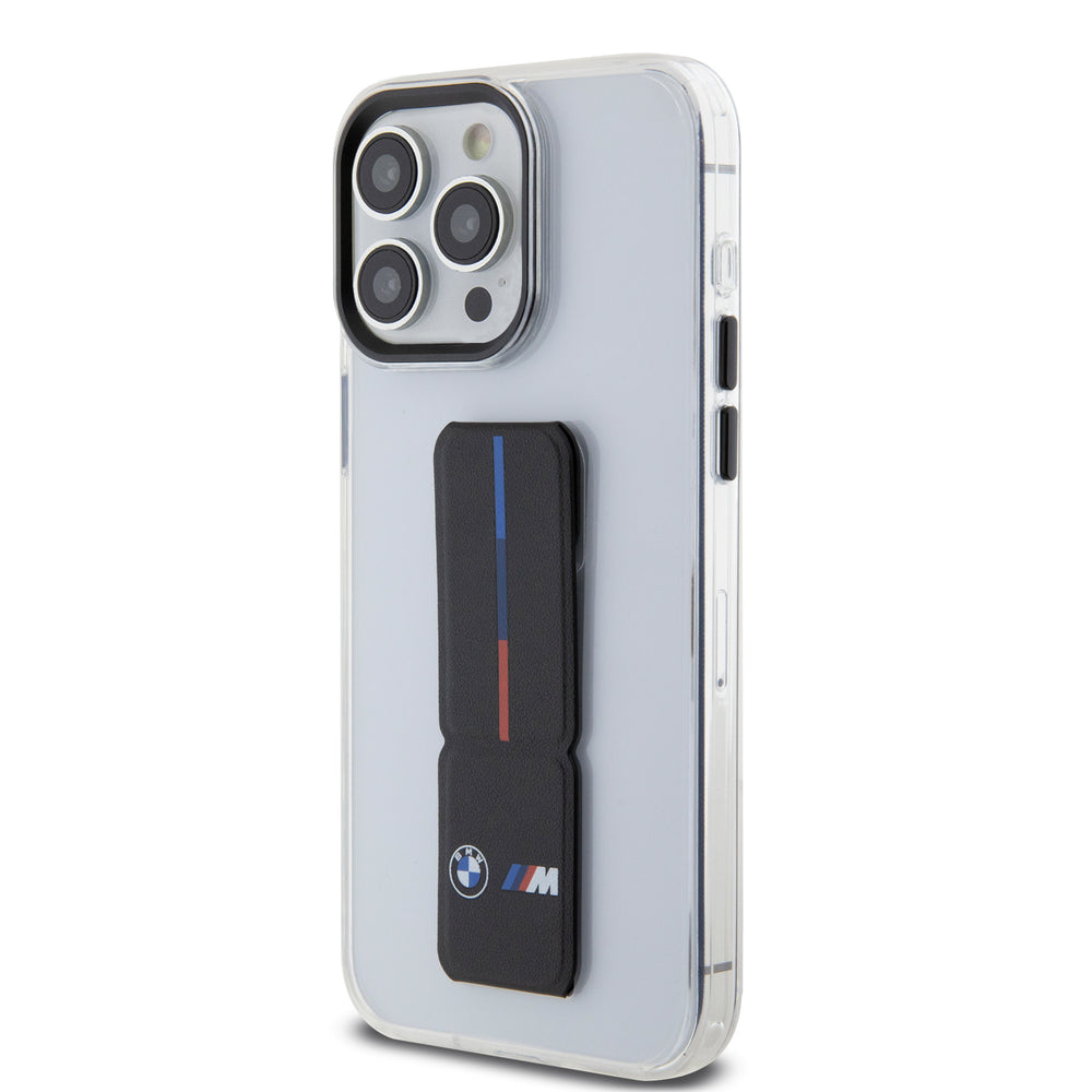 BMW iPhone 15 Pro Backcover hoesje - Gripstand - Transparant-Hoesjes-Ilumina Benelux