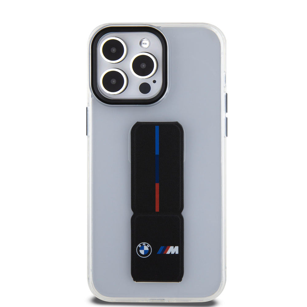 BMW iPhone 15 Pro Backcover hoesje - Gripstand - Transparant-Hoesjes-Ilumina Benelux