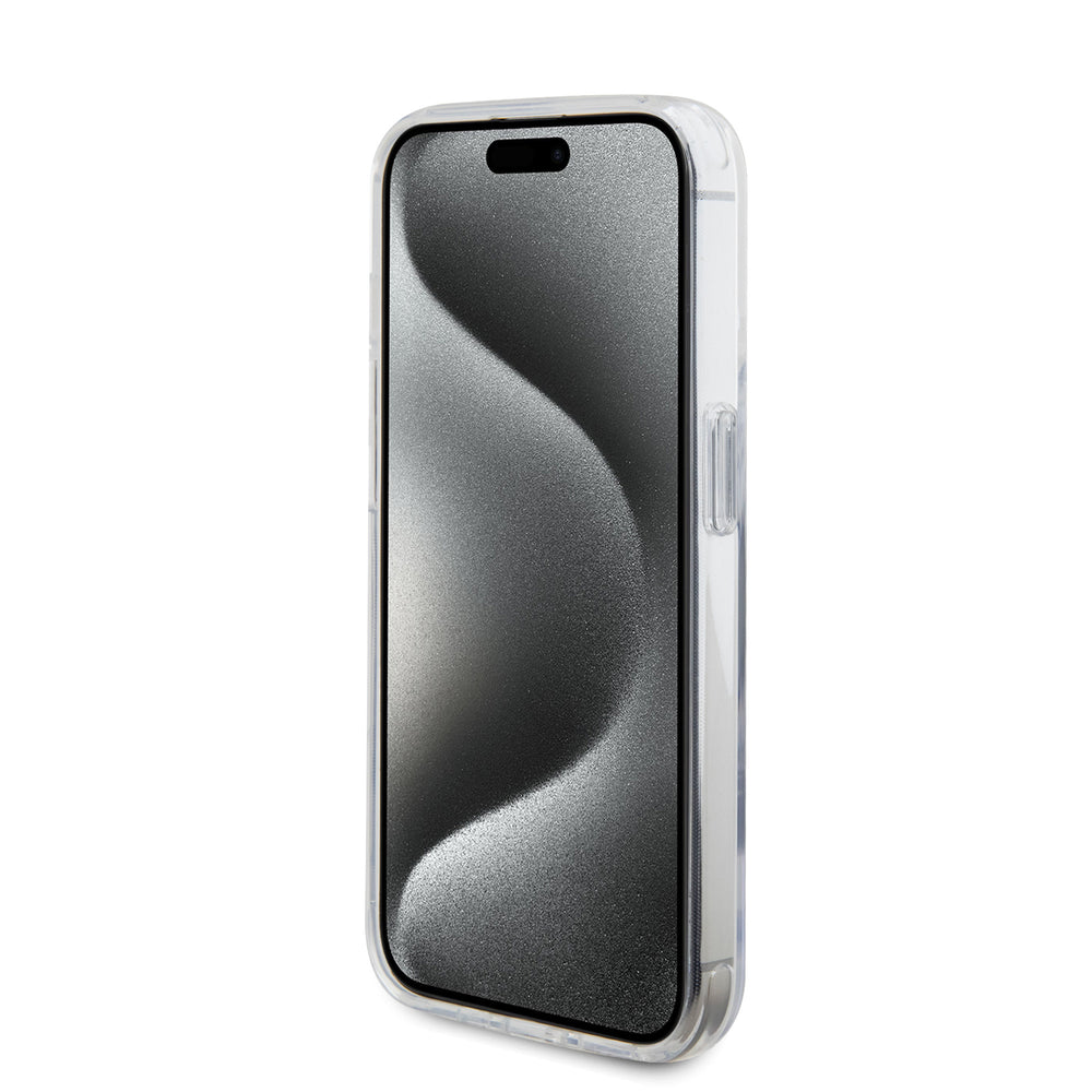 BMW iPhone 15 Pro Backcover hoesje - Magsafe - IML Ring Stand - Transparant-Hoesjes-Ilumina Benelux