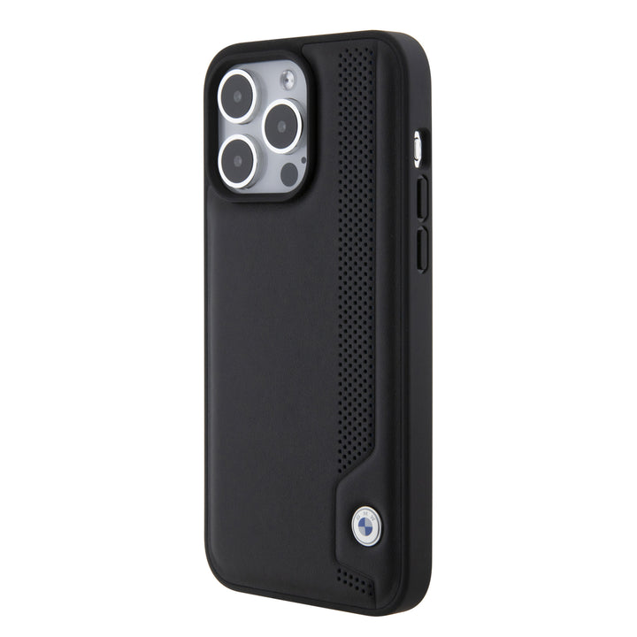 BMW iPhone 15 Pro Max Backcover hoesje - Blue Dots Pattern - Zwart-Hoesjes-Ilumina Benelux