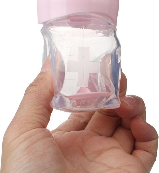Baby medicijndispenser fopspeen – Siliconen knijpfles feeder 70ml – Anti-verstikking – BPA-vrij – Blauw-Ilumina Benelux
