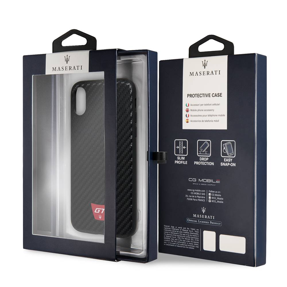 Backcover voor de Apple iPhone X-Xs - Zwart-Hoesjes-Ilumina Benelux