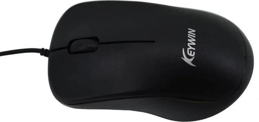 Bedrade computermuis – Keywin KW-08 – 3 toetsen – 1000 DPI – Zwart-Muis-Ilumina Benelux