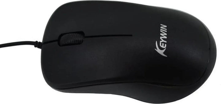 Bedrade computermuis – Keywin KW-08 – 3 toetsen – 1000 DPI – Zwart-Muis-Ilumina Benelux