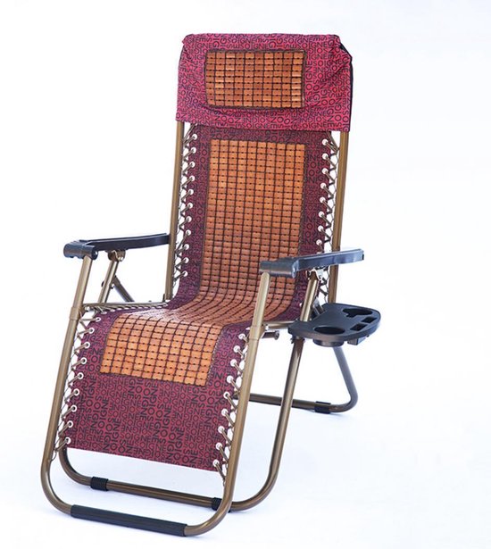 Bekerhouder strandstoel – Stoel organizer met cup- en telefoonhouder – Duurzaam kunststof – Voor klap- & kampeerstoelen – Zwart-Ilumina Benelux