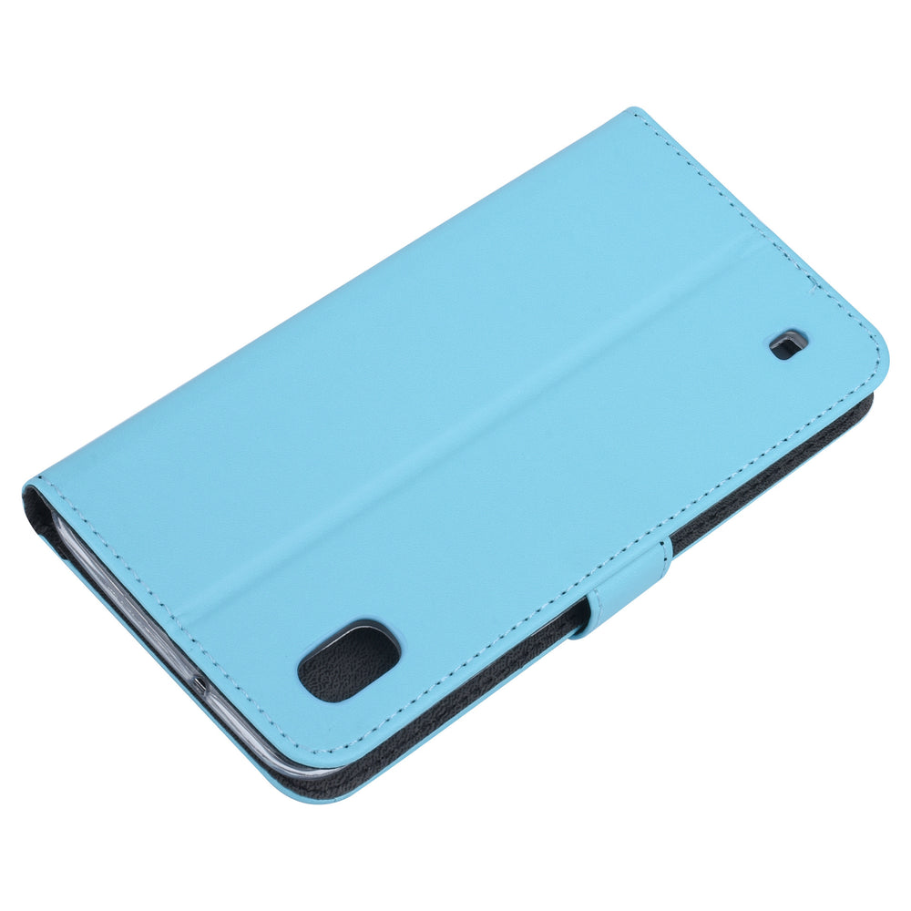 Blauw hoesje Samsung Galaxy A10 (2019) Book Case - Pasjeshouder - Magneetsluiting (A105F)-Hoesjes-Ilumina Benelux
