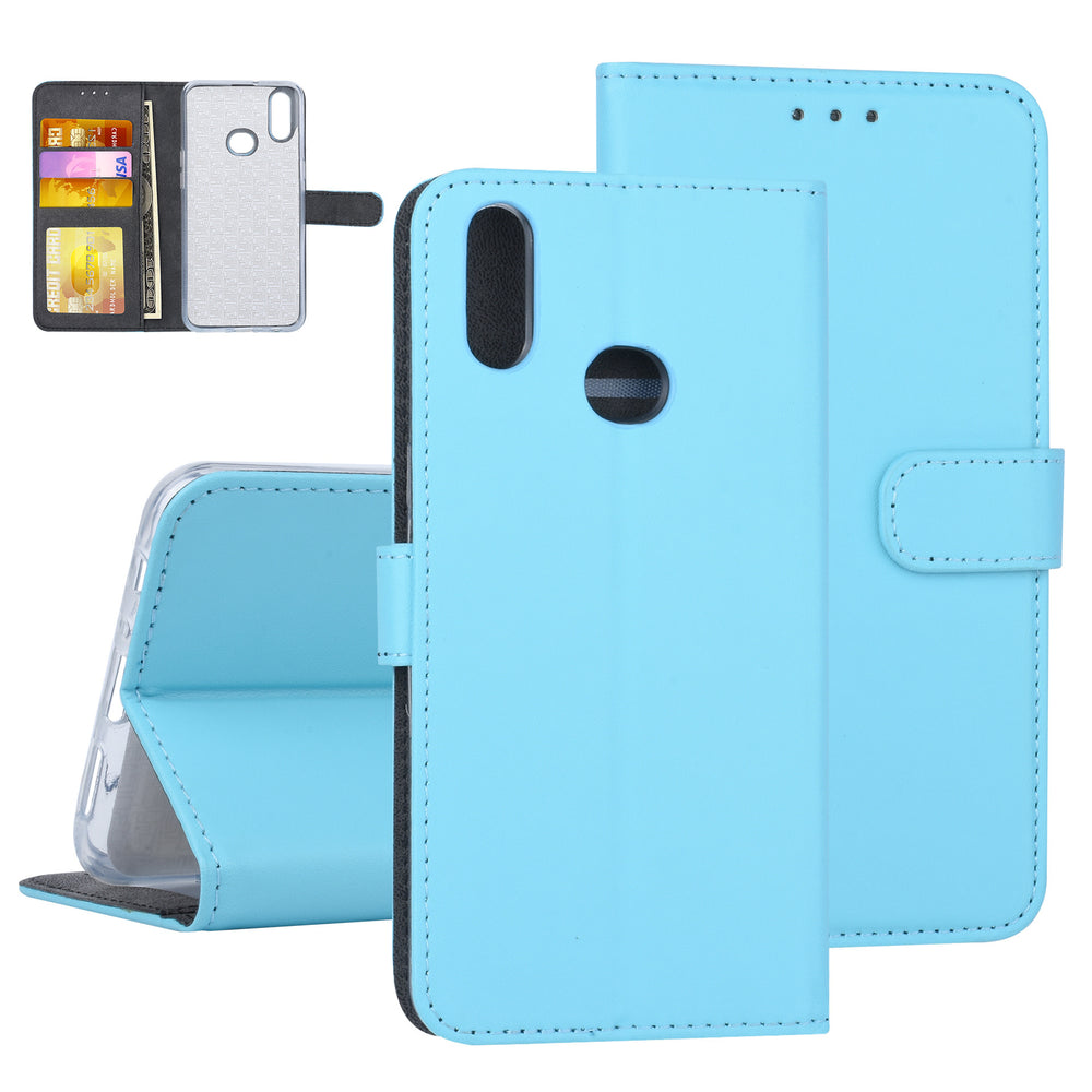 Blauw hoesje Samsung Galaxy A10s - Book Case - Pasjeshouder (A107F)-Hoesjes-Ilumina Benelux