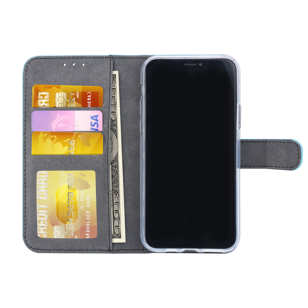 Blauw hoesje iPhone 11 Pro - Book Case - Pasjeshouder - Magneetsluiting-Hoesjes-Ilumina Benelux