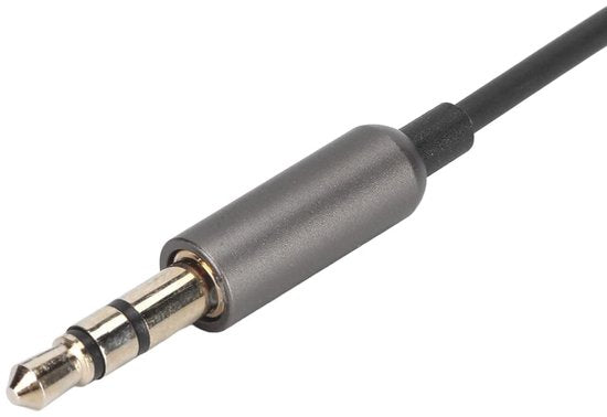 Bluetooth AUX ontvanger auto – 3,5 mm jack – USB-A voeding – Ingebouwde microfoon – HiFi stereo – Zwart-Ilumina Benelux