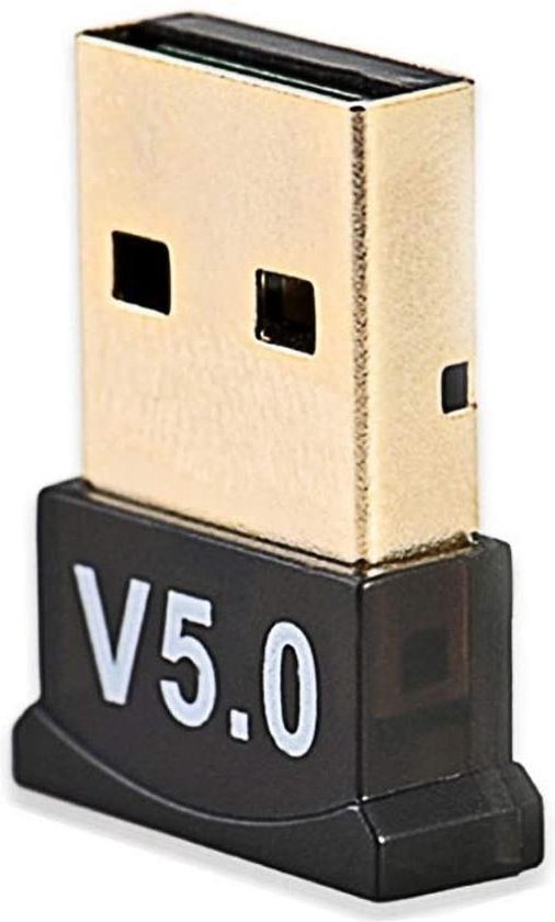 Bluetooth USB Adapter – Bluetooth 5.0 Dongle – Voor PC Laptop Desktop – Snelle Verbinding – Zwart-Bluetoothadapter-Ilumina Benelux