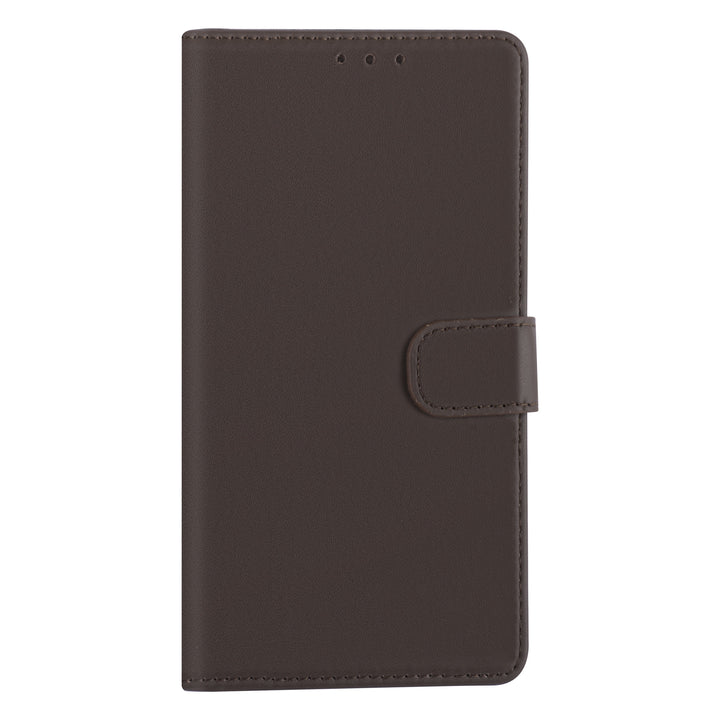 Bruin hoesje Samsung Galaxy A01 - Book Case - Kaarthouder (A015F)-Hoesjes-Ilumina Benelux