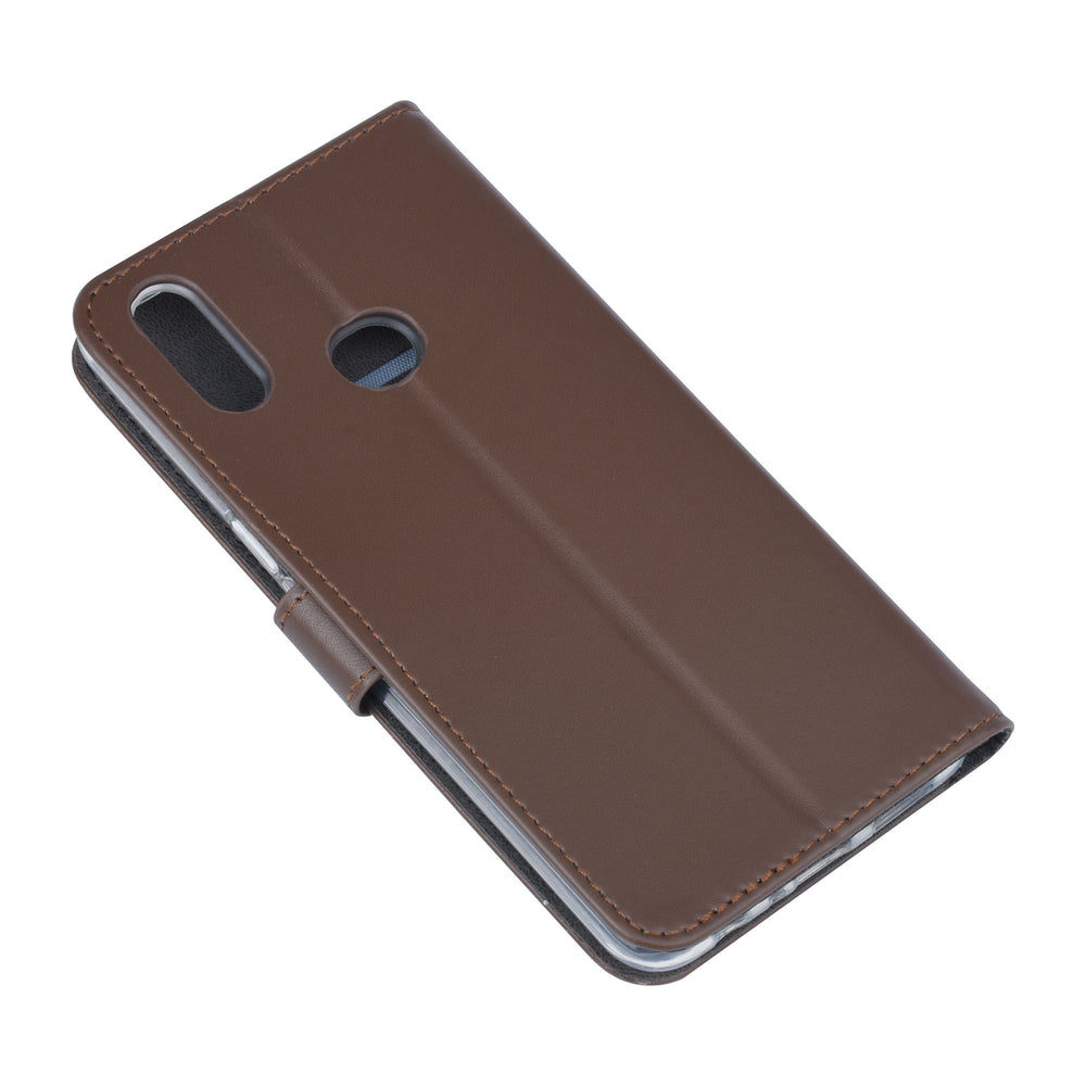 Bruin hoesje Samsung Galaxy A10s - Book Case - Pasjeshouder (A107F)-Hoesjes-Ilumina Benelux