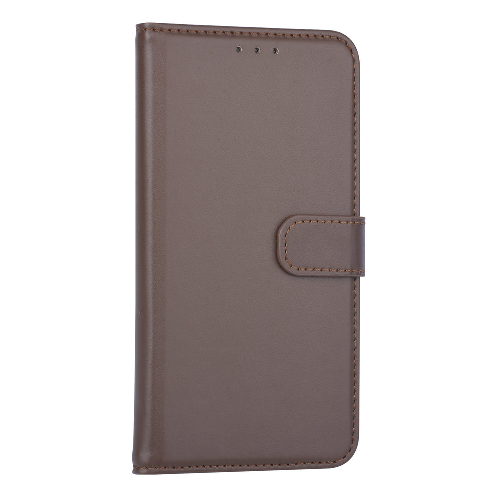 Bruin hoesje Samsung Galaxy A10s - Book Case - Pasjeshouder (A107F)-Hoesjes-Ilumina Benelux