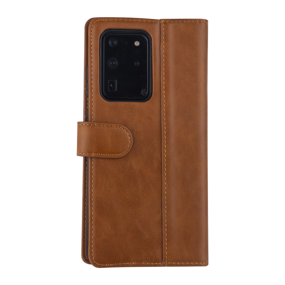 Bruin hoesje Samsung Galaxy S20 Ultra - Book Case - PU leather-Hoesjes-Ilumina Benelux
