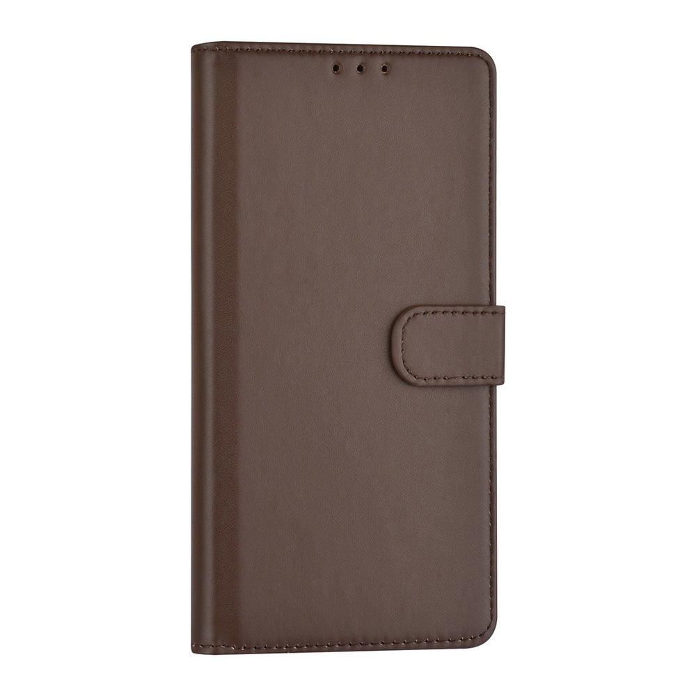 Bruin hoesje voor Oppo A54 5G & Oppo A74 5G - Book Case - Pasjeshouder - Magneetsluiting-Hoesjes-Ilumina Benelux