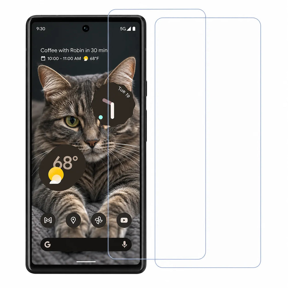 Google Pixel 6 – Screenprotector – 2-Pack Tempered Glas-Ilumina Benelux