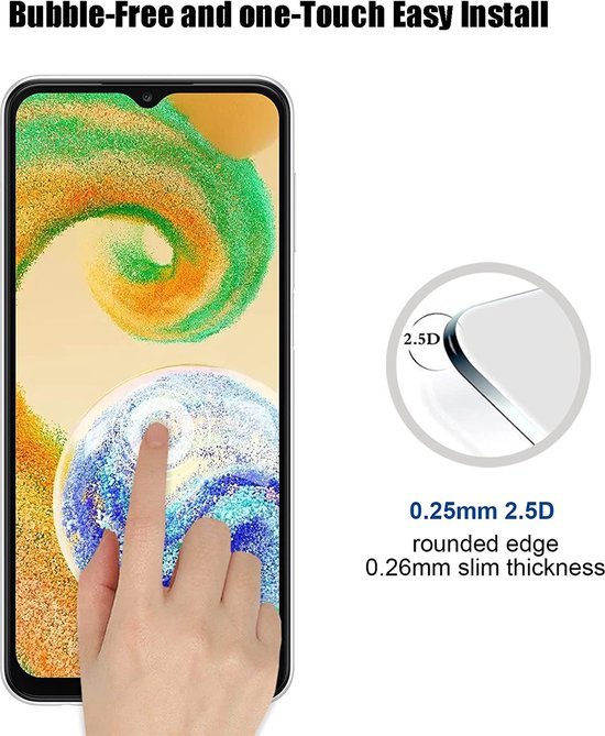 Samsung Galaxy A02s Camera Lens & Screenprotector 9H Gehard Glas – Anti-kras – 2-Pack-Ilumina Benelux