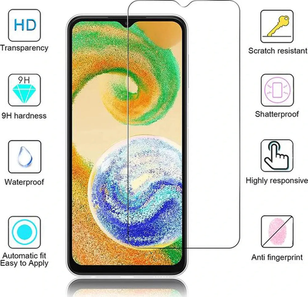 Samsung Galaxy A02s Camera Lens & Screenprotector 9H Gehard Glas – Anti-kras – 2-Pack-Ilumina Benelux