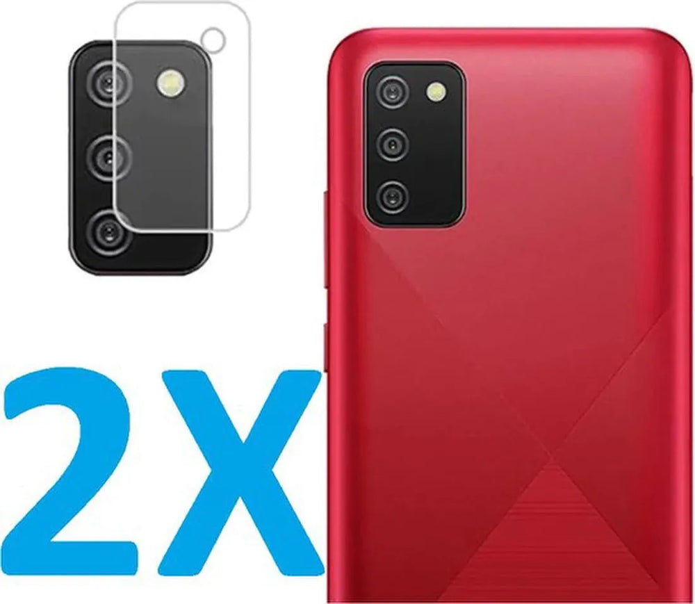 Camera Lens Protector – Samsung Galaxy A02s – 9H Gehard Glas – Anti-kras – 2-Pack-Ilumina Benelux