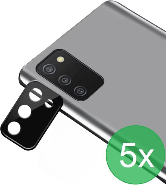 Camera Lens Protector – Samsung Galaxy A02s/A03s – 5x – Gehard Glas – Zwart-Ilumina Benelux