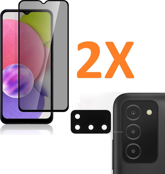 Camera Lens Protector – Samsung Galaxy A03s – 9H Gehard Glas – Anti-kras – 2-Pack-Ilumina Benelux