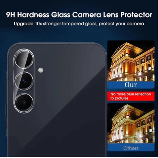Camera Lens Protector – Samsung Galaxy A05s – 9H Gehard Glas – Anti-kras – 3-Pack-Ilumina Benelux