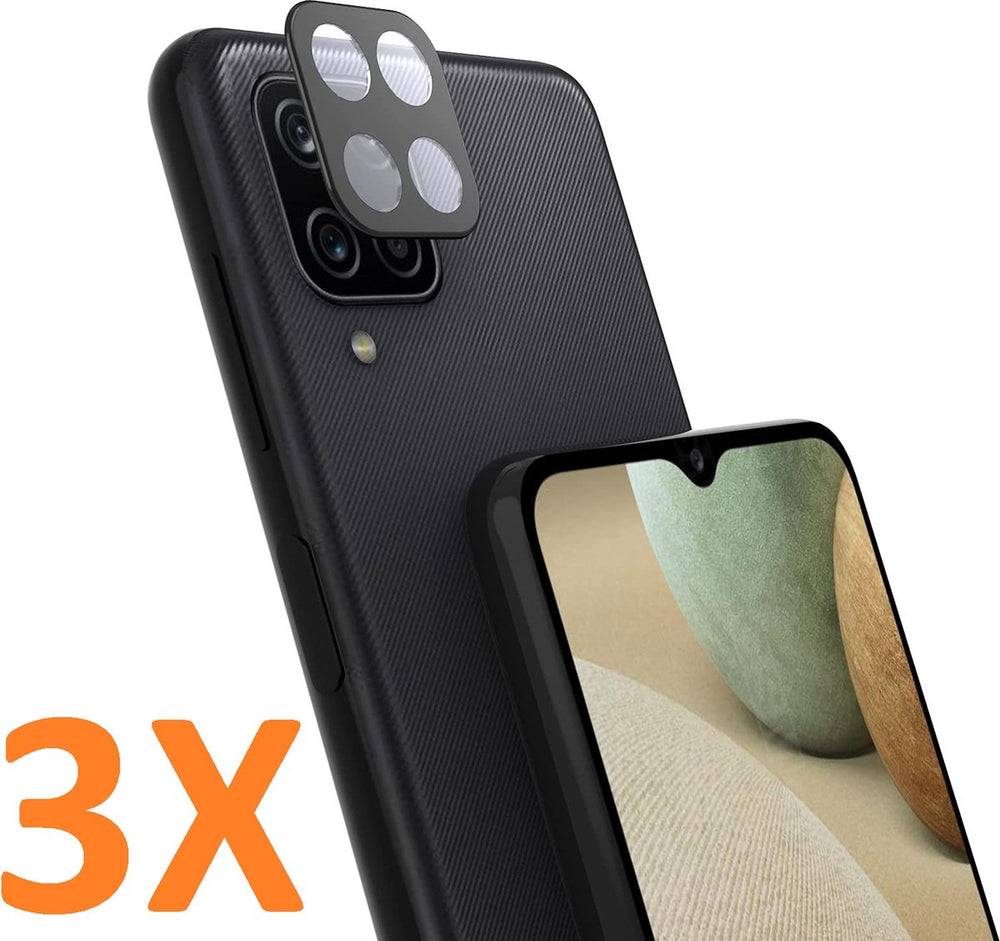 Camera Lens Protector – Samsung Galaxy A12 5G – 9H Gehard Glas – Anti-kras – 3-Pack-Ilumina Benelux