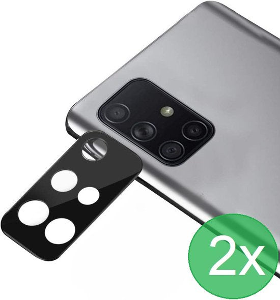 Camera Lens Protector – Samsung Galaxy A13 4G – 2-Pack – Beschermglas – Zwart-Ilumina Benelux
