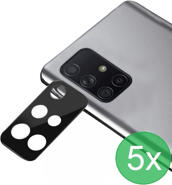 Camera Lens Protector – Samsung Galaxy A13 4G – 5-Pack – Beschermglas – Anti-kras – Zwart-Ilumina Benelux