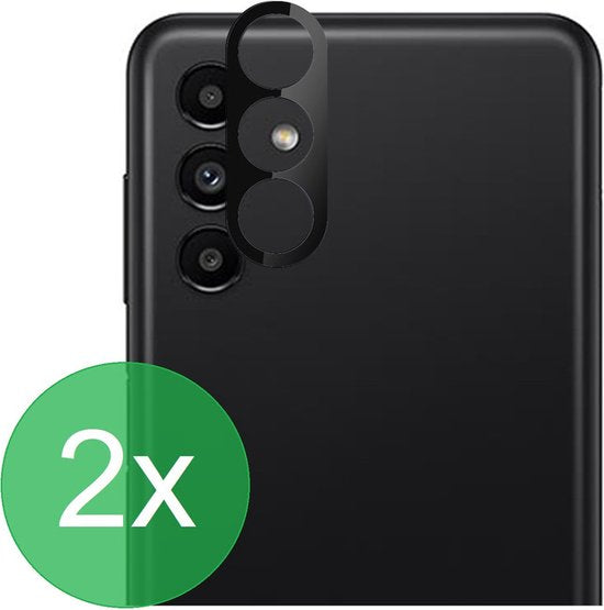 Camera Lens Protector – Samsung Galaxy A13 5G / A04s – 2 Pack – Gehard Glas – Zwart-Ilumina Benelux