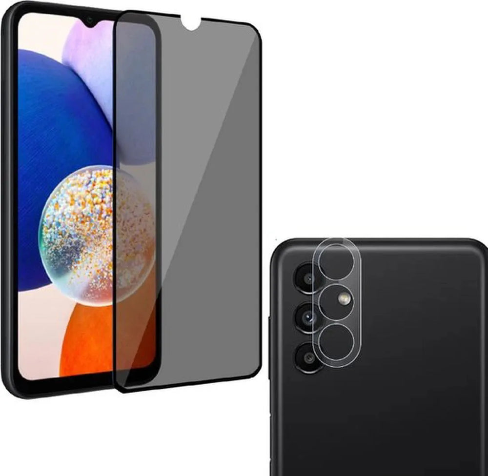 Samsung Galaxy A15 – Camera Lens & Privacy Screenprotector 4-Pack-Ilumina Benelux