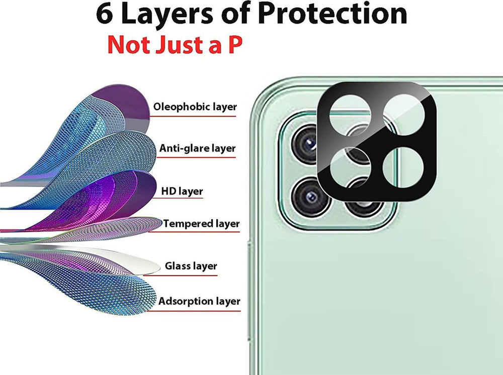 Camera Lens Protector – Samsung Galaxy A22 4G/5G – 2 Pack – 2.5D Gehard Glas – Anti-kras-Ilumina Benelux