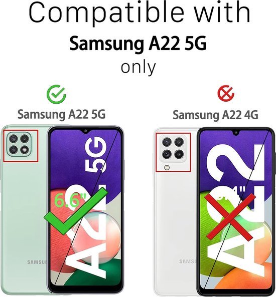 Samsung Galaxy A22 5G – Camera Lens & Screenprotector 2-Pack-Ilumina Benelux