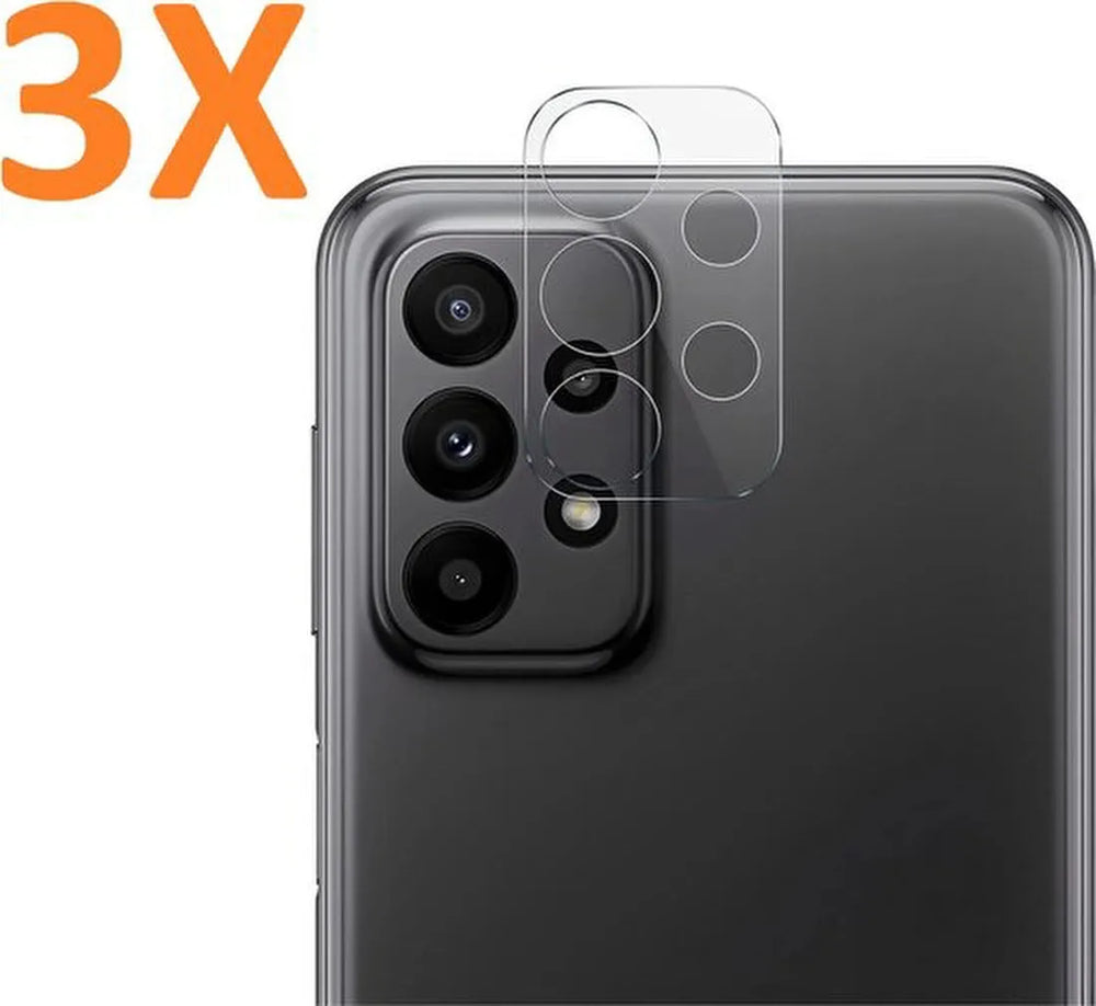Camera Lens Protector – Samsung Galaxy A23 – 9H Gehard Glas – Anti-kras – 3-Pack Tempered Glas-Ilumina Benelux