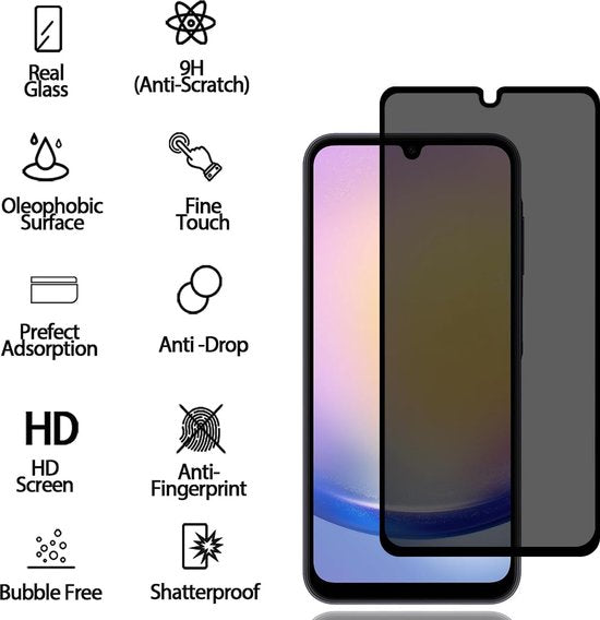 Samsung Galaxy A24 – Camera Lens & Privacy Screenprotector 4-Pack-Ilumina Benelux